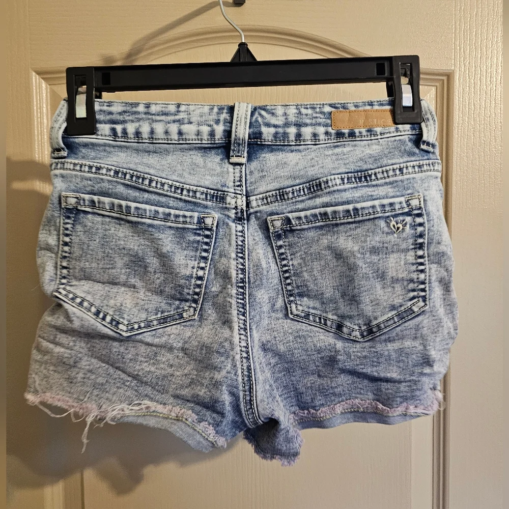 Girls Justice Colorful Jean Shorts Size 12